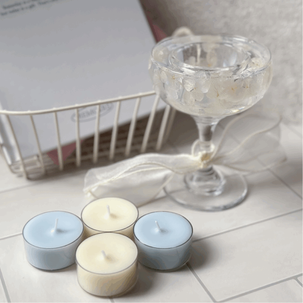 001_浪漫花朵燭台組合_vivipic 浪漫花朵燭台組合