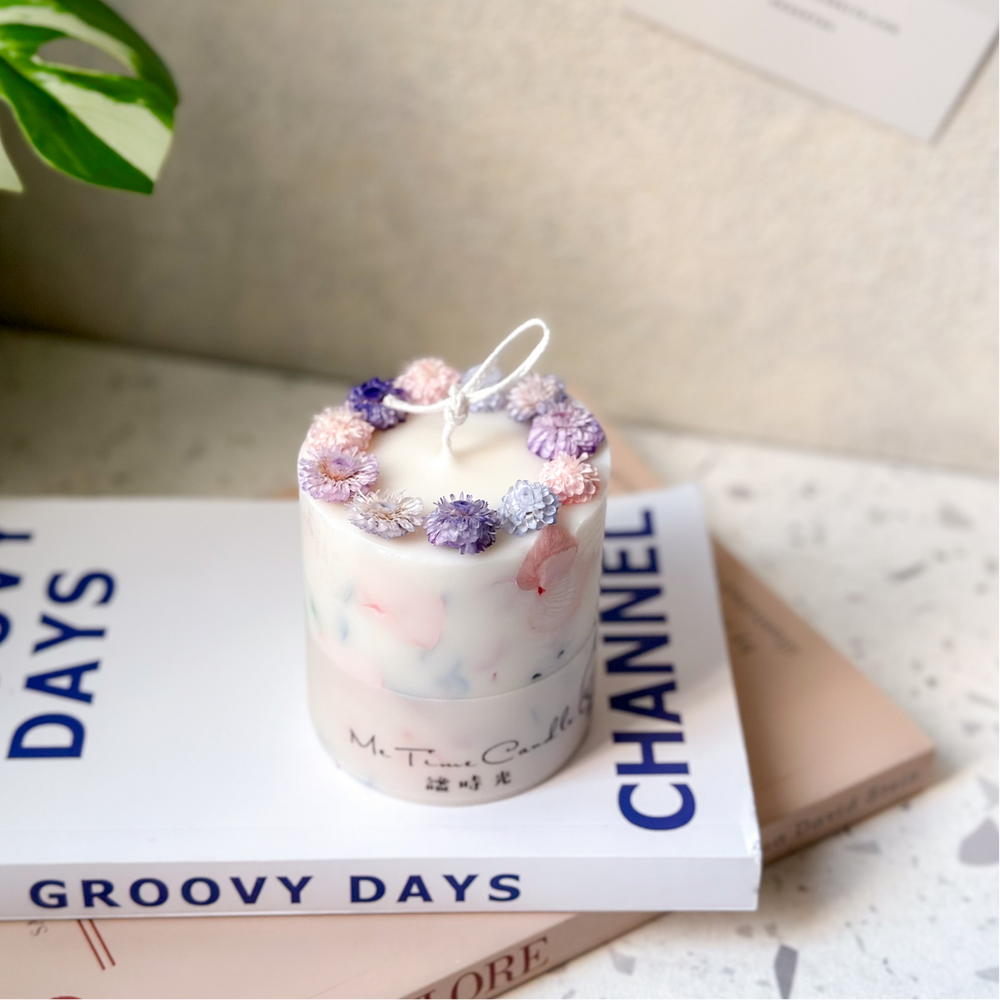 花園蠟燭+小天使擴香石組合