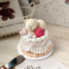 可愛石膏裱花蛋糕 1+1