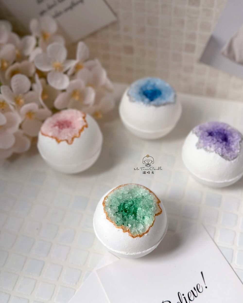 SOAK ART 晶洞泡澡球單品課程 (僅限沐浴藝術大師學員進修)