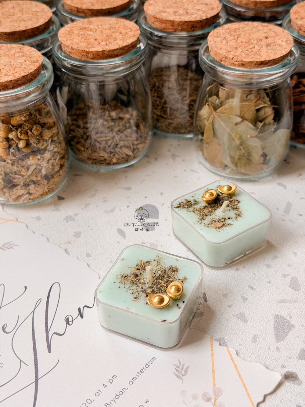 魔法藥草蠟燭體驗課程